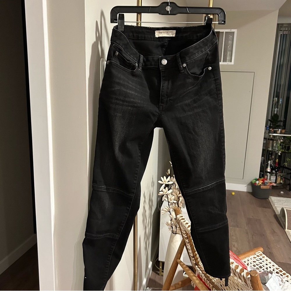 Gap Black Denim Jeans - Curvy True Skinny